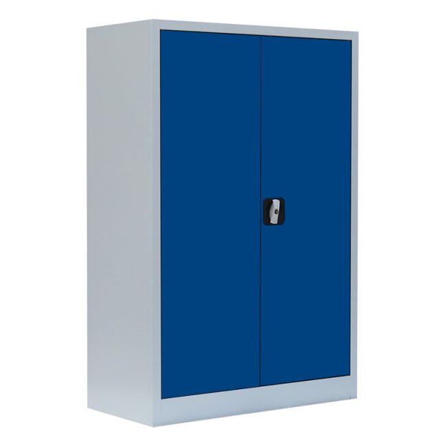 Metallschrank abschließbar 120x92,5 blau