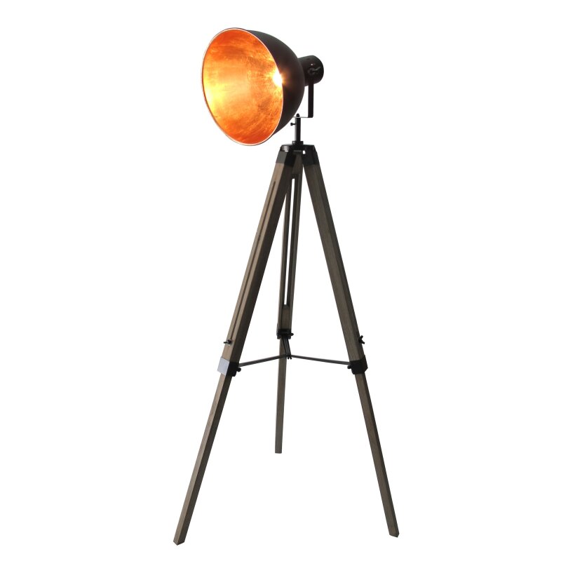 Stativ Stehleuchte Dreibein Studiolampe Spot, 71,90 Chrom €