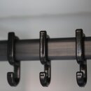 Gebraucht - L&uuml;llmann&reg; Metallspind mit 2 Abteilen - grau