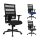 Topstar Bürodrehstuhl Bandscheiben Sitz Schreibtischstuhl mit Netzgewebe Rückenlehne