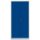 Metallschrank abschlie&szlig;bar 195x92,5x50 grau/blau