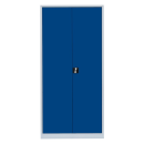 Metallschrank abschließbar 195x92,5x60 grau/blau