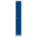 Lüllmann® Metallspind mit 1 Abteil - grau/blau
