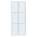 L&uuml;llmann&reg; XL F&auml;cherschrank mit 6 F&auml;chern - wei&szlig;