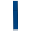 L&uuml;llmann&reg; F&auml;cherschrank mit 3 F&auml;chern - grau/blau