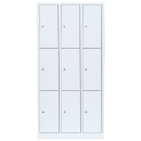 L&uuml;llmann&reg; F&auml;cherschrank mit 9 F&auml;chern - wei&szlig;