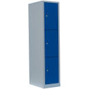 L&uuml;llmann&reg; XL F&auml;cherschrank mit 3 F&auml;chern - grau/blau