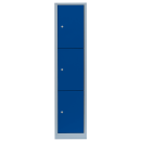 L&uuml;llmann&reg; XL F&auml;cherschrank mit 3 F&auml;chern - grau/blau