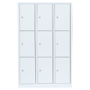 L&uuml;llmann&reg; XL F&auml;cherschrank mit 9 F&auml;chern - wei&szlig;