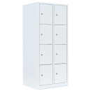 L&uuml;llmann&reg; XL F&auml;cherschrank mit 8 F&auml;chern - wei&szlig;