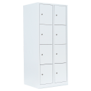 L&uuml;llmann&reg; XL F&auml;cherschrank mit 8 F&auml;chern - wei&szlig;