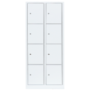 L&uuml;llmann&reg; XL F&auml;cherschrank mit 8 F&auml;chern - wei&szlig;