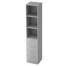 Holz Kombischrank Büroschrank 3 OH 4 Schubladen 2004...