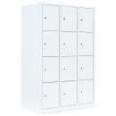 L&uuml;llmann&reg; XL F&auml;cherschrank mit 12 F&auml;chern - wei&szlig;