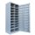 Verteilerschrank 20 Fächer Postschrank Personalschrank 180x74x50cm grau 526300