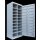 Verteilerschrank 20 Fächer Postschrank Personalschrank 180x74x50cm grau 526300