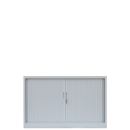 L&uuml;llmann&reg; Rollladenschrank - 1,5 Ordnerh&ouml;hen - Breite 1200 mm - grau