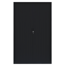 L&uuml;llmann&reg; Rollladenschrank - 5 Ordnerh&ouml;hen - Breite 1200 mm - schwarz