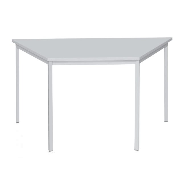 Konferenztisch Schulungstisch Trapeztisch 75x120x60cm grau