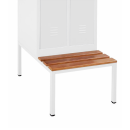 Sitzbankuntergestell Sitzauflagen buche 400 x 1170 x 800...