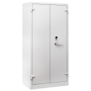 Feuerschutzschrank Tresor Safe Sicherheitsschrank 195x95x55cm grau 690240