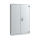 Feuergeschützter Aktenschrank A1, 1950 x 1260 x 550 mm, RAL 7035/7035 Lichtgrau, 2-türig
