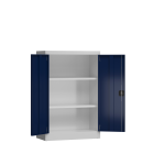 Aktenschrank Metall 120x80 blau abschlie&szlig;bar