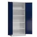 Aktenschrank Metall 180x80 blau abschlie&szlig;bar