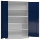 XL Aktenschrank Metall 194,5x120 blau abschlie&szlig;bar