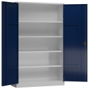 XXL Aktenschrank Metall 194,5x120 blau abschlie&szlig;bar