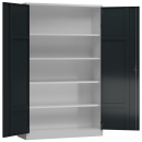 XXL Aktenschrank Metall 194,5x120 anthrazit abschlie&szlig;bar