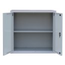 Aktenschrank Metall 75x80 grau abschlie&szlig;bar