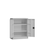 Aktenschrank Metall 100x80 grau abschlie&szlig;bar