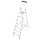 Stufenstehleiter Solidy®, Stahl, 7 Stufen