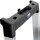 Stufenstehleiter Solidy®, Stahl, 7 Stufen