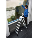 Stufendoppelleiter Sepro&reg; D, eloxiert, 2x 7 Stufen