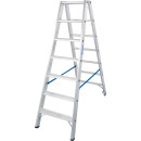 STABILO® Stufendoppelleiter, Alu, 2x 7 Stufen