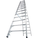 STABILO&reg; Stufendoppelleiter, Alu, 2x 12 Stufen