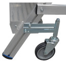 STABILO&reg; fahrbare Podestleiter, beidseitig begehbar, 2x 3 Stufen