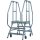 STABILO® fahrbare Podestleiter, beidseitig begehbar, 2x 3 Stufen