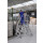 STABILO® fahrbare Podestleiter, beidseitig begehbar, mit Fußleiste + extra hohem Handlauf, 2x 5 Stufen