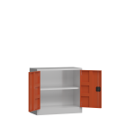 Aktenschrank Metall 75x80 rot abschlie&szlig;bar