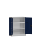 Aktenschrank Metall 100x80 blau abschlie&szlig;bar