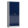 SET: 2x Aktenschrank, 1800 x 800 x 380 mm, lichtgrau/blau